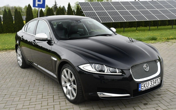 Jaguar XF cena 49900 przebieg: 214000, rok produkcji 2011 z Nałęczów małe 667